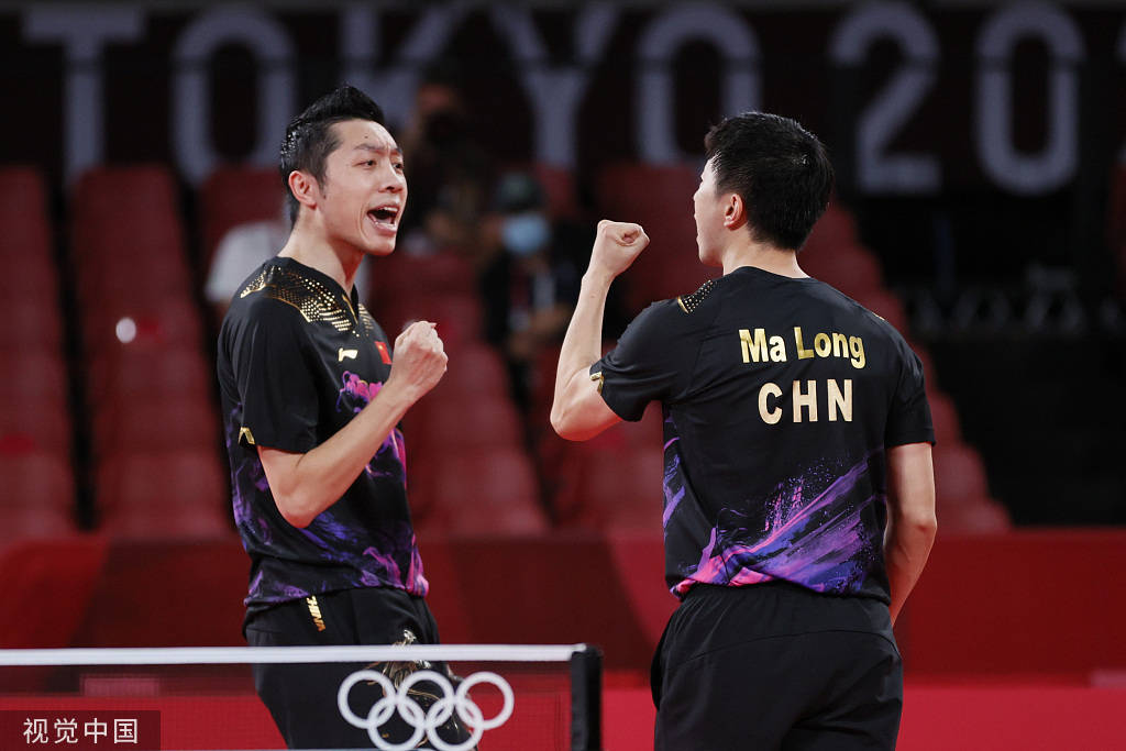 德国队完胜瑞典队，许昕扛起全队