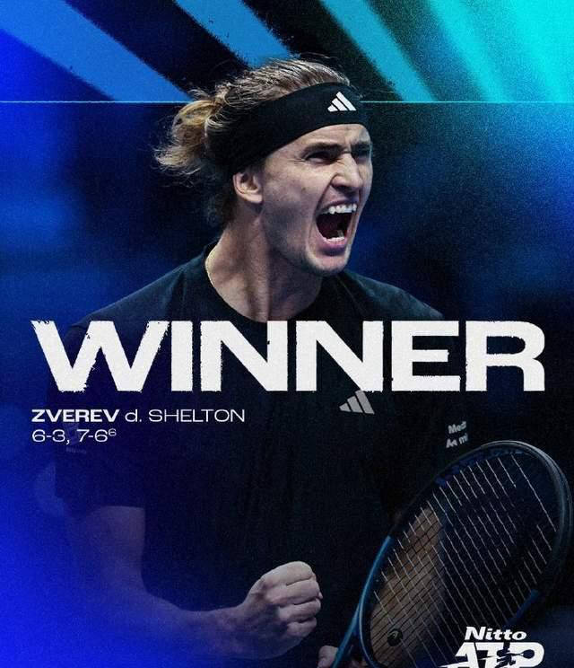 年终总决赛逆转蒙特卡洛大师赛，兹维列夫状态火热